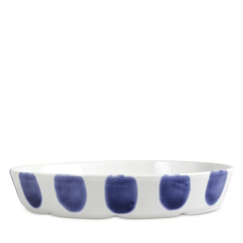Santorini Dot Oval Baker