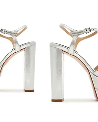Women's Keefa High Crossover Heel Platform Sandals
