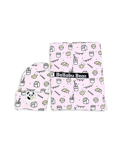 Bellabu Bear Girls' Cookie Printed Swaddle - Baby