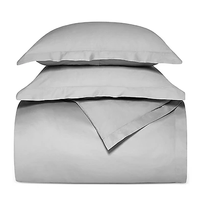 Boll & Branch Percale Hemmed Duvet Set