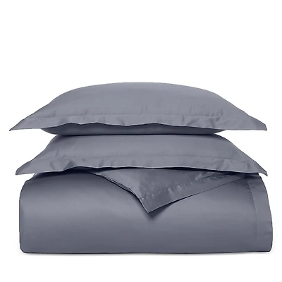 Boll & Branch Percale Hemmed Duvet Set