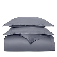 Boll & Branch Percale Hemmed Duvet Set