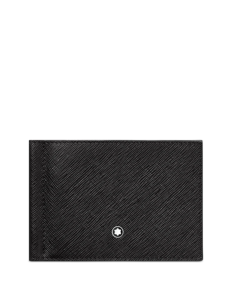 Montblanc Sartorial Leather Bifold Money Clip Wallet
