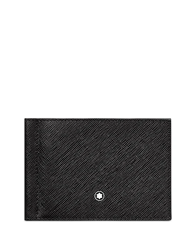 Montblanc Sartorial Leather Bifold Money Clip Wallet