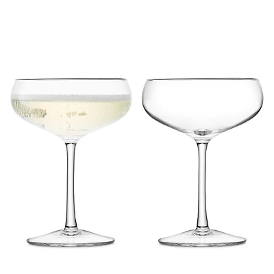 Lsa Wine 7-oz. Champagne Saucer, Set of 2