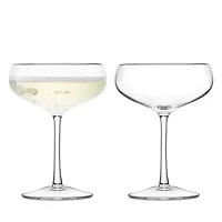 Lsa Wine 7-oz. Champagne Saucer, Set of 2