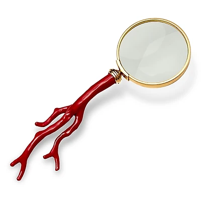 L'Objet Coral Magnifying Glass