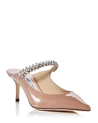 Jimmy Choo Women's Bing 65 Embellished High Heel Mules