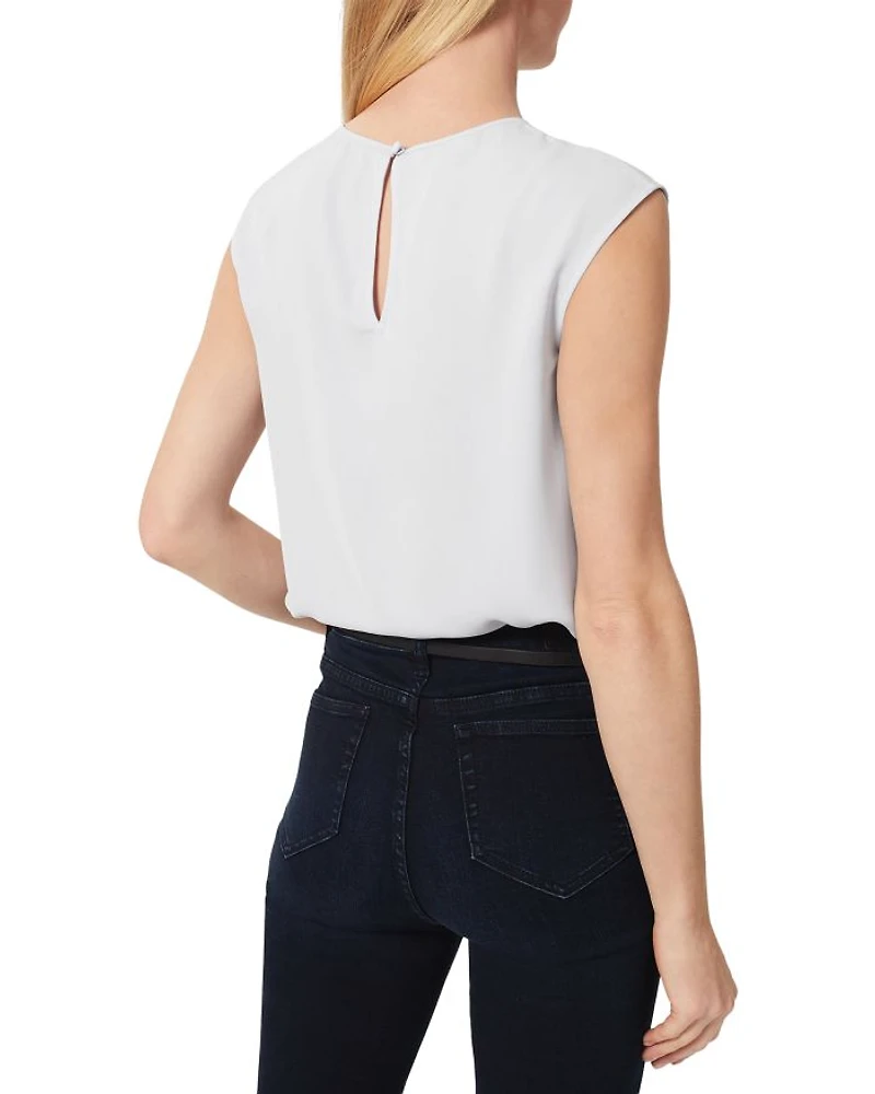 Violetta Pleated Sleeveless Top