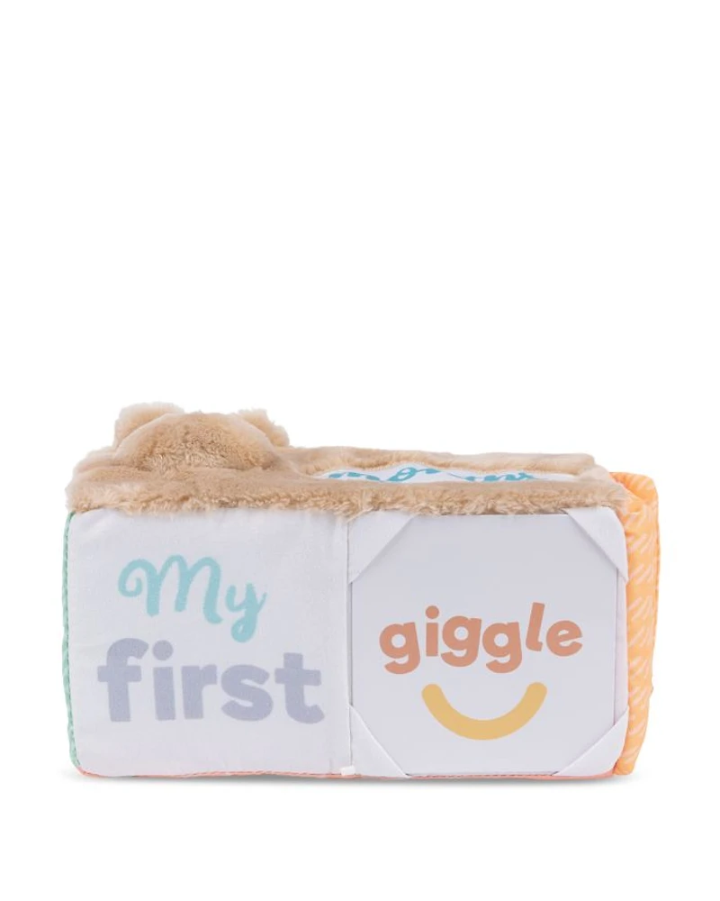 Baby GUND Milestones and Moments Soft Blocks, Plush Photo Prop Sensory Toy Blocks - Ages 0+