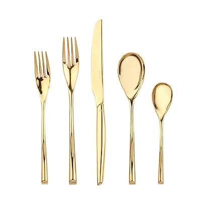 Sambonet H Art Gold 5 Piece Place Setting