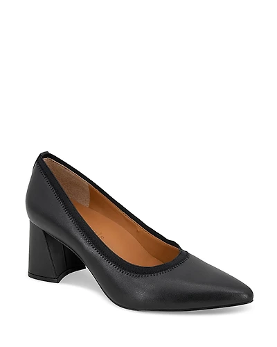Gentle Souls by Kenneth Cole Women's Dionne Pointed Toe Slip On Pumps