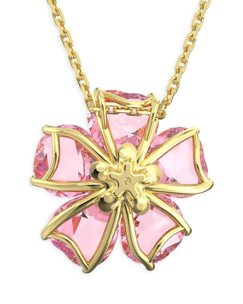 Idyllia Crystal Pendant Necklace, 16.5"