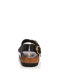 Women's Milano High Shine Big Buckle Sandals