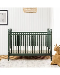 Liberty 3 1 Convertible Spindle Crib with Toddler Bed Conversion Kit