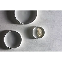 Cloud Terre® 6" Shallow Salad Bowl, White, Set of 4
