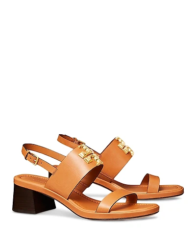 Tory Burch Women's Eleanor Block Heel Sandals