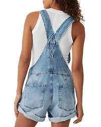 We The Free Ziggy Cotton Denim Romper