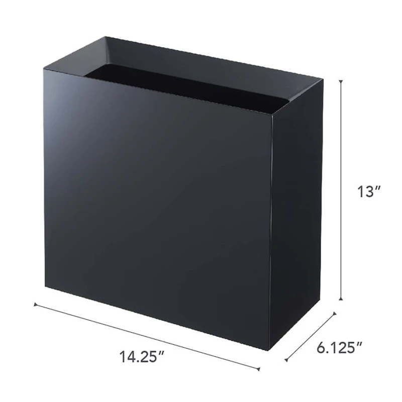 Tower Rectangular Trash Can