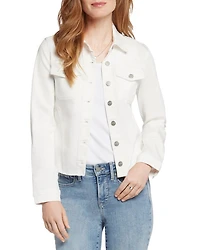 Frayed Hem Denim Jacket