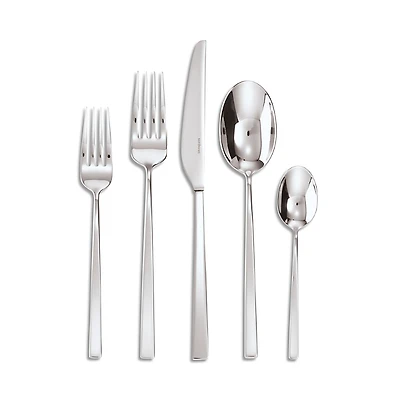 Sambonet Linea Q 5 Piece Stainless Steel Place Setting