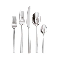 Sambonet Linea Q 5 Piece Stainless Steel Place Setting