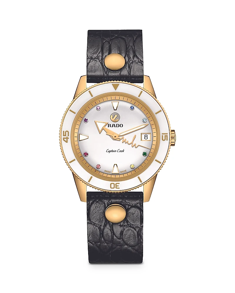 Rado Captain Cook x Marina Hoermanseder Heartbeat Watch, 37mm