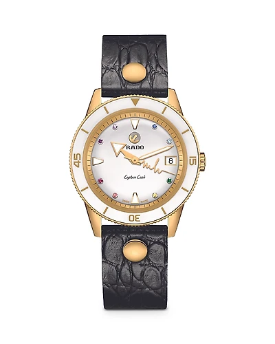 Rado Captain Cook x Marina Hoermanseder Heartbeat Watch, 37mm