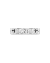 18K White Gold Icon Heart & Double G Band Ring