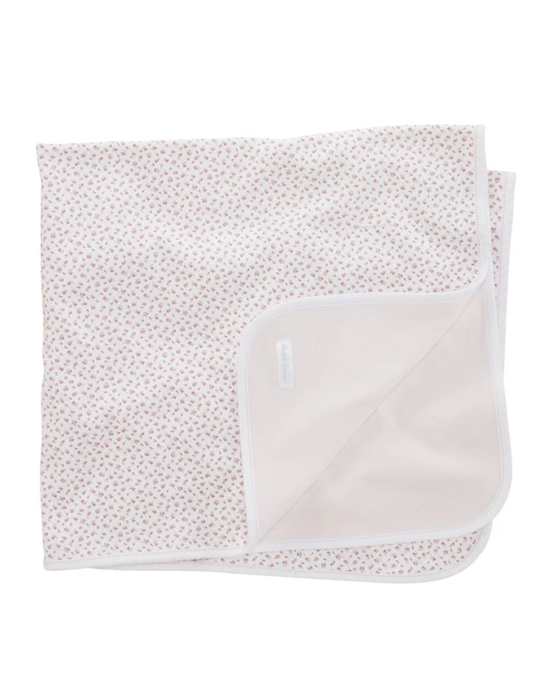 Girls' Layette Reversible Printed Receiving Blanket - Baby