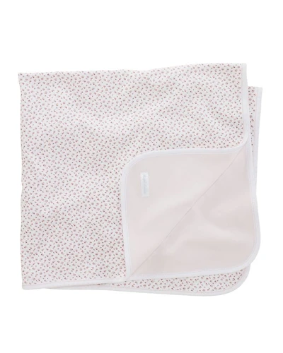 Girls' Layette Reversible Printed Receiving Blanket - Baby