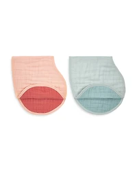 Aden and Anais Organic Cotton Burpy Bibs, 2 Pack