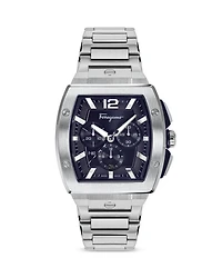 F-80 Tonneau Stainless Steel Chronograph Watch, 41.8mm