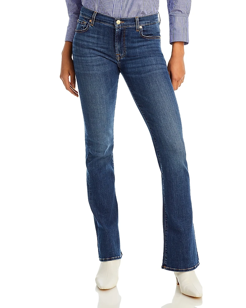 7 For All Mankind Kimmie Mid Rise Bootcut Jeans