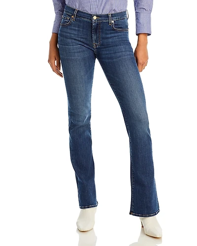 7 For All Mankind Kimmie Mid Rise Bootcut Jeans