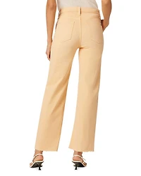 The Blake High Rise Ankle Wide Leg Jeans Sunkissed