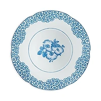 Vista Alegre Coralina Blue Soup Plate - Exclusive