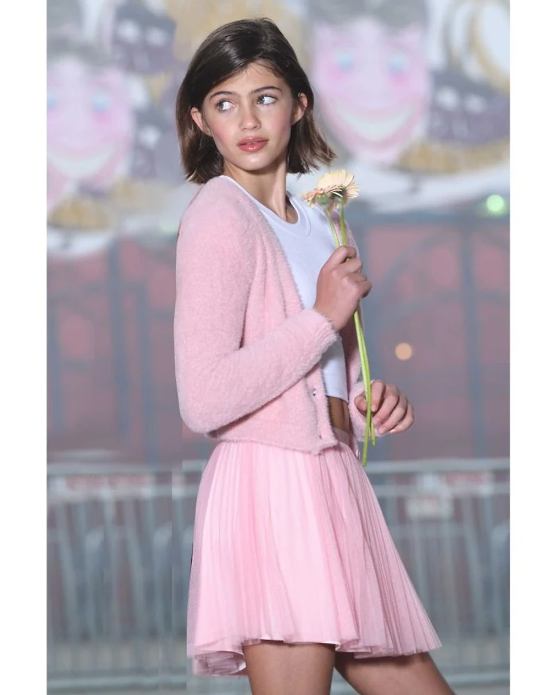 Girls' Mara Featherweight Cardigan - Big Kid
