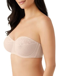 Visual Effects Strapless Lace Minimizer Bra