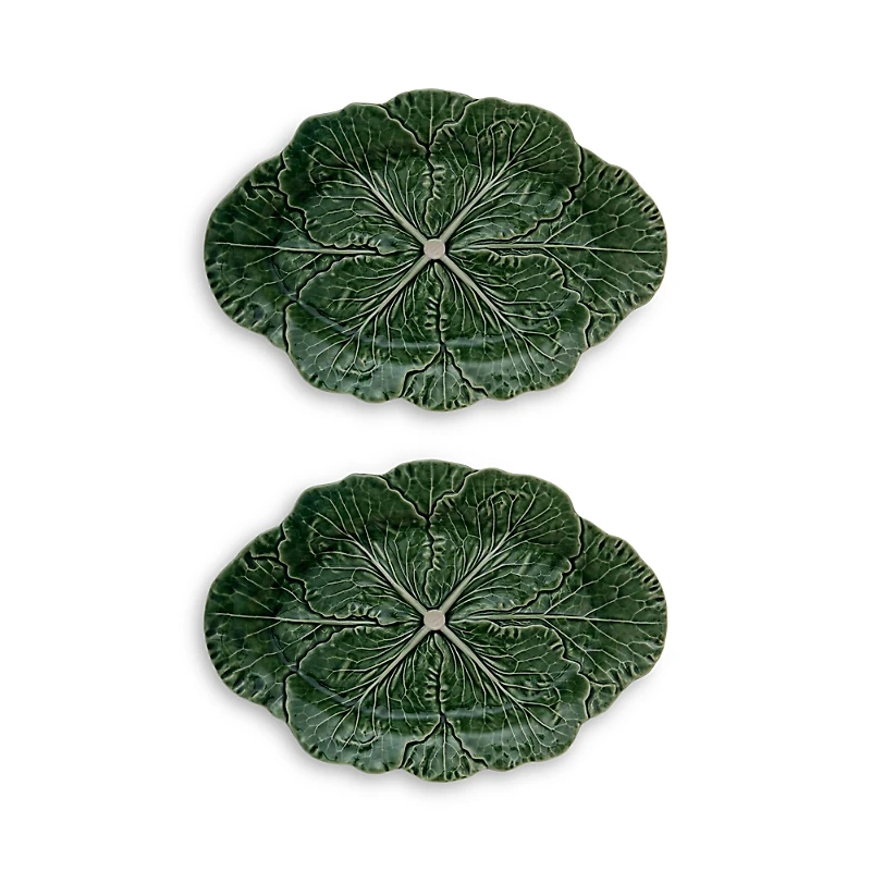 Bordallo Pinheiro Cabbage Oval Platter