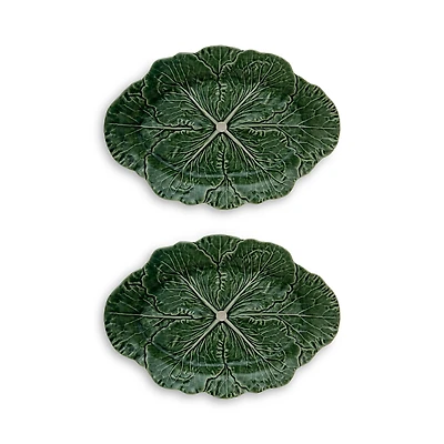 Bordallo Pinheiro Cabbage Oval Platter