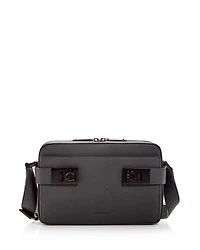 Men's Gancini Leather Crossbody