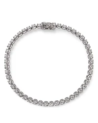 Bloomingdale's Fine Collection Certified Colorless Diamond Tennis Bracelet