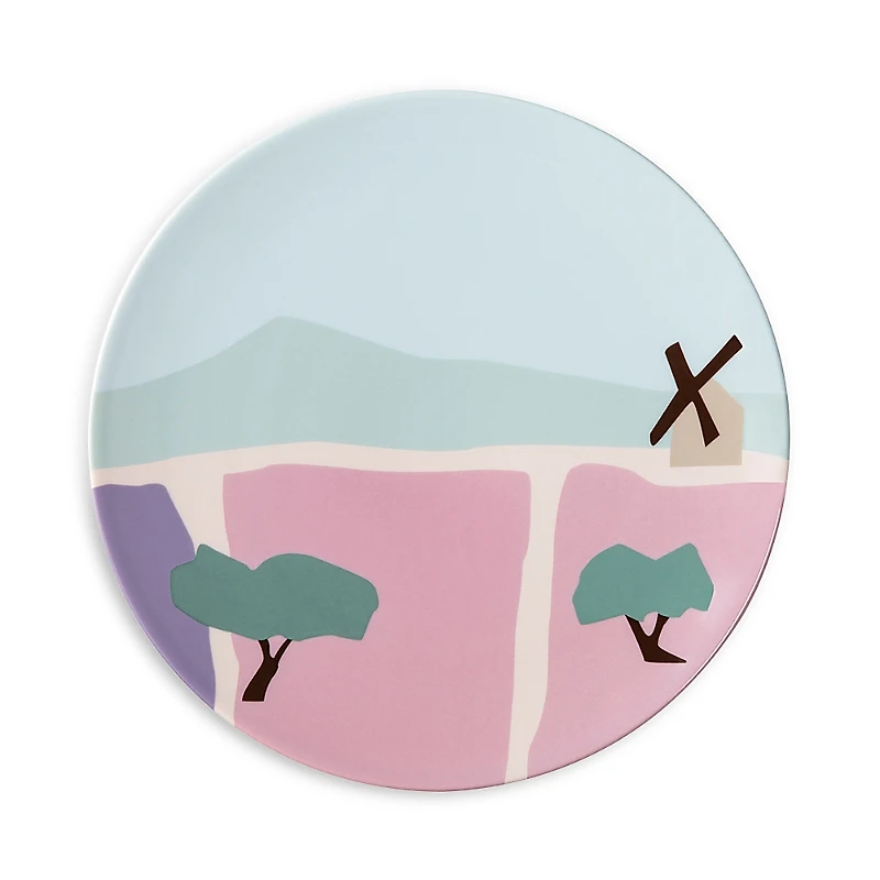 Degrenne Paris Destination Sud Round Plates, Set of 6