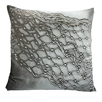 Aviva Stanoff Net on Cobble Decorative Pillow