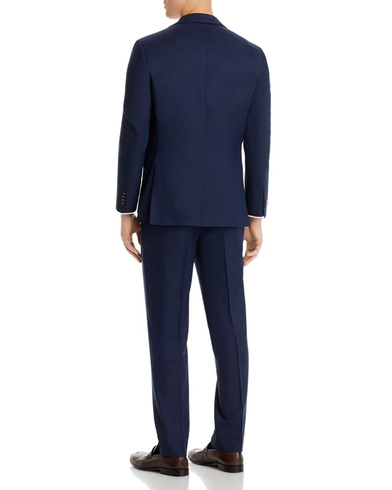 New York Regular Fit Micro Neat Suit