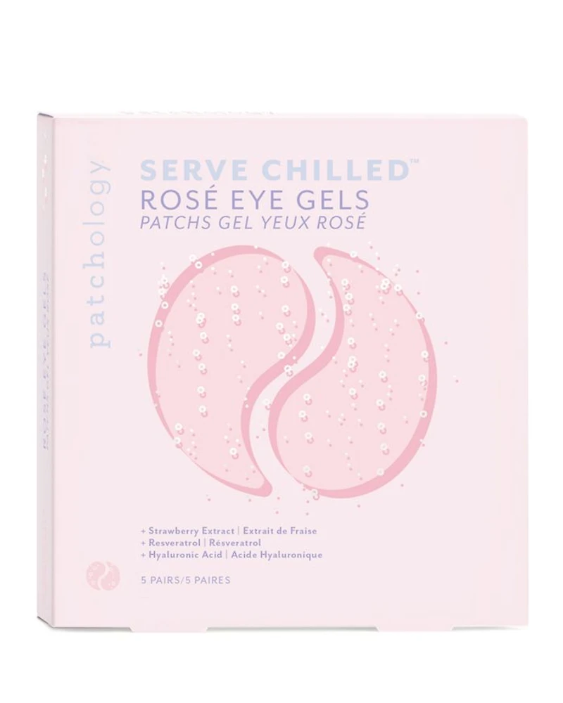 Serve Chilled Rosé Eye Gels, Pack of 5