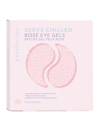 Serve Chilled Rosé Eye Gels, Pack of 5