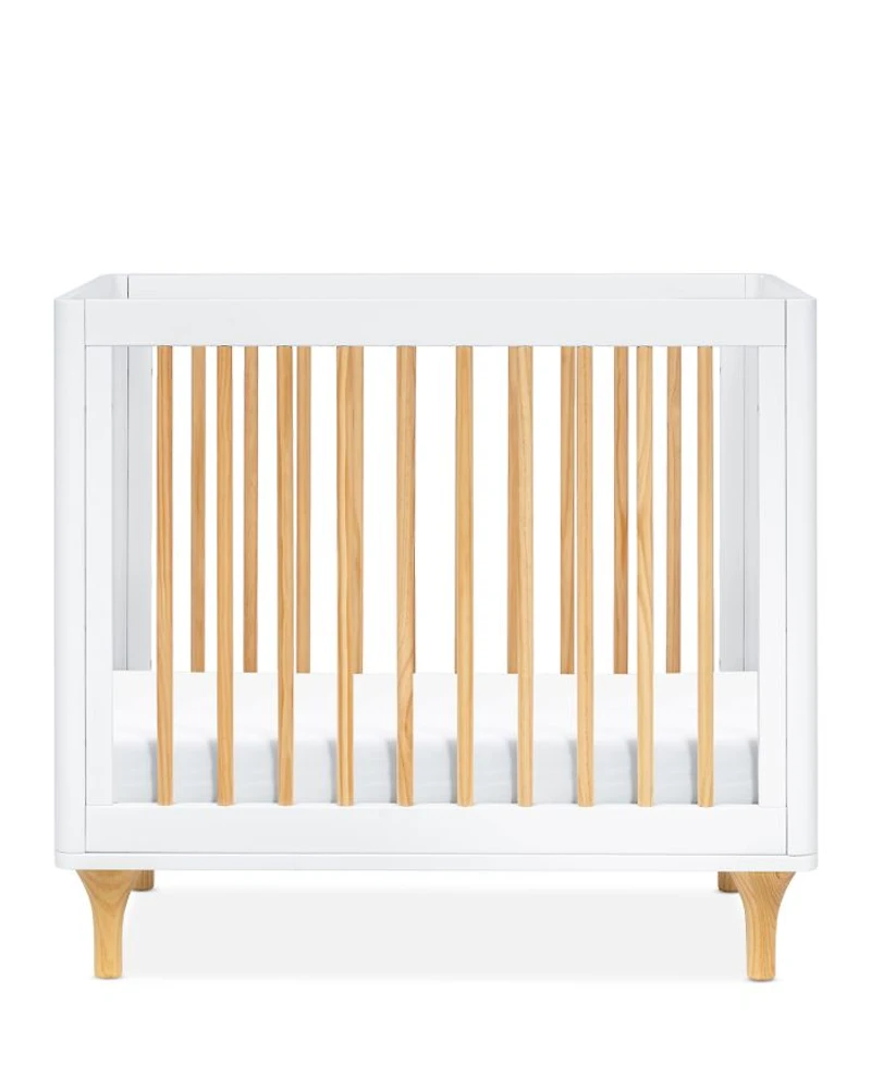 Lolly 4 in 1 Convertible Mini Crib and Twin Bed with Toddler Bed Conversion Kit