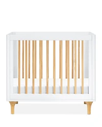 Lolly 4 in 1 Convertible Mini Crib and Twin Bed with Toddler Bed Conversion Kit